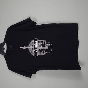 Fender guitar music lover graphic tshirt
